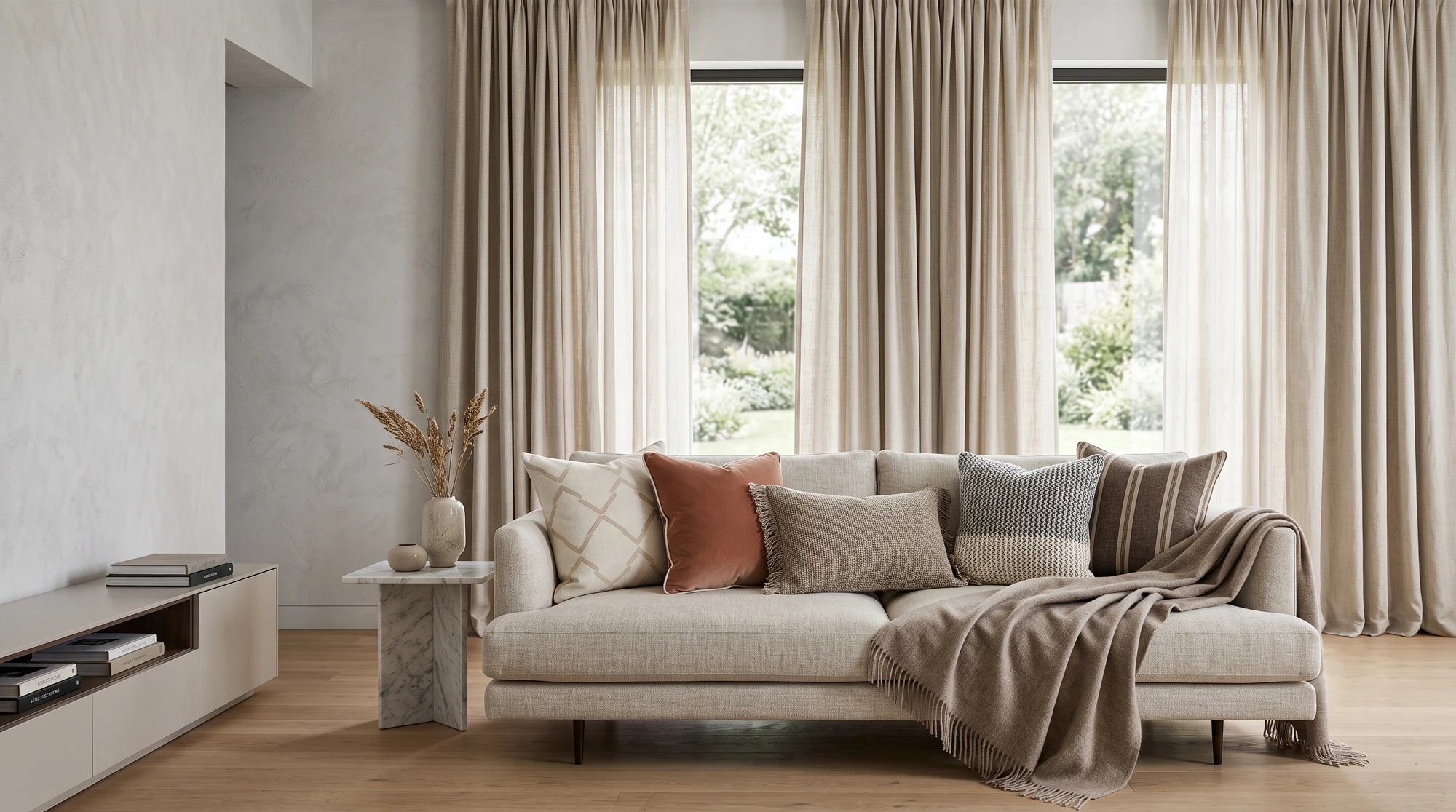 Cushions, Throws & Curtains